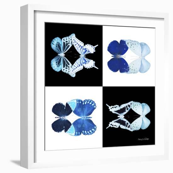 Miss Butterfly Duo X-Ray Square-Philippe Hugonnard-Framed Photographic Print