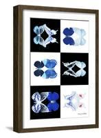 Miss Butterfly Duo X-Ray-Philippe Hugonnard-Framed Photographic Print