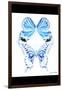 Miss Butterfly Duo Xugenutia II - X-Ray B&W Edition-Philippe Hugonnard-Framed Photographic Print