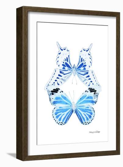 Miss Butterfly Duo Xugenutia II - X-Ray White Edition-Philippe Hugonnard-Framed Photographic Print