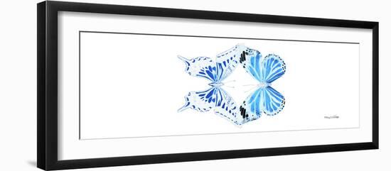 Miss Butterfly Duo Xugenutia Pan - X-Ray White Edition-Philippe Hugonnard-Framed Photographic Print