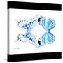 Miss Butterfly Duo Xugenutia Sq - X-Ray B&W Edition-Philippe Hugonnard-Stretched Canvas