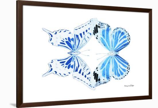 Miss Butterfly Duo Xugenutia - X-Ray White Edition-Philippe Hugonnard-Framed Photographic Print