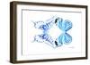 Miss Butterfly Duo Xugenutia - X-Ray White Edition-Philippe Hugonnard-Framed Photographic Print