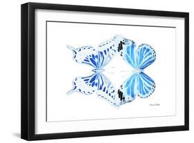 Miss Butterfly Duo Xugenutia - X-Ray White Edition-Philippe Hugonnard-Framed Photographic Print