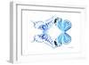 Miss Butterfly Duo Xugenutia - X-Ray White Edition-Philippe Hugonnard-Framed Photographic Print