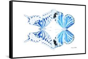 Miss Butterfly Duo Xugenutia - X-Ray White Edition-Philippe Hugonnard-Framed Stretched Canvas