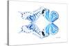 Miss Butterfly Duo Xugenutia - X-Ray White Edition-Philippe Hugonnard-Stretched Canvas