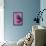 Miss Butterfly Euploea Profil - Hot Pink-Philippe Hugonnard-Framed Stretched Canvas displayed on a wall