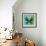 Miss Butterfly Euploea Sq - Coral Green & Green-Philippe Hugonnard-Framed Photographic Print displayed on a wall