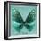 Miss Butterfly Euploea Sq - Coral Green-Philippe Hugonnard-Framed Photographic Print