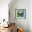 Miss Butterfly Euploea Sq - Green & Blue-Philippe Hugonnard-Framed Photographic Print displayed on a wall