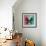 Miss Butterfly Euploea Sq - Red & Coral Green-Philippe Hugonnard-Framed Photographic Print displayed on a wall