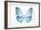 Miss Butterfly Euploea - X-Ray White Edition-Philippe Hugonnard-Framed Photographic Print