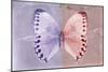 Miss Butterfly Formosana - Mauve & Red-Philippe Hugonnard-Mounted Photographic Print