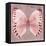 Miss Butterfly Formosana Sq - Red-Philippe Hugonnard-Framed Stretched Canvas