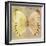 Miss Butterfly Formosana Sq - Yellow & Dark Beige-Philippe Hugonnard-Framed Photographic Print