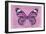 Miss Butterfly Genutia - Pink-Philippe Hugonnard-Framed Photographic Print