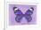 Miss Butterfly Genutia - Purple-Philippe Hugonnard-Framed Photographic Print