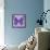 Miss Butterfly Genutia Sq - Purple-Philippe Hugonnard-Framed Stretched Canvas displayed on a wall