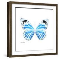 Miss Butterfly Genutia Sq - X-Ray White Edition-Philippe Hugonnard-Framed Photographic Print