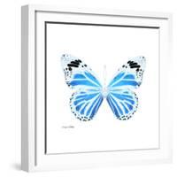 Miss Butterfly Genutia Sq - X-Ray White Edition-Philippe Hugonnard-Framed Photographic Print