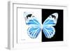 Miss Butterfly Genutia - X-Ray B&W Edition-Philippe Hugonnard-Framed Photographic Print