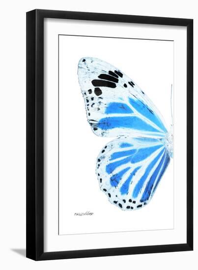 Miss Butterfly Genutia - X-Ray Left White Edition-Philippe Hugonnard-Framed Photographic Print