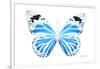 Miss Butterfly Genutia - X-Ray White Edition-Philippe Hugonnard-Framed Photographic Print
