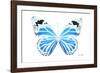 Miss Butterfly Genutia - X-Ray White Edition-Philippe Hugonnard-Framed Photographic Print