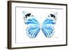 Miss Butterfly Genutia - X-Ray White Edition-Philippe Hugonnard-Framed Photographic Print