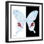 Miss Butterfly Hermosanus Sq - X-Ray B&W Edition-Philippe Hugonnard-Framed Photographic Print