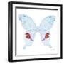 Miss Butterfly Hermosanus Sq - X-Ray White Edition-Philippe Hugonnard-Framed Photographic Print