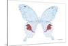 Miss Butterfly Hermosanus - X-Ray White Edition-Philippe Hugonnard-Stretched Canvas