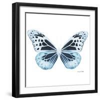 Miss Butterfly Melaneus Sq - X-Ray White Edition-Philippe Hugonnard-Framed Photographic Print