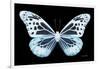 Miss Butterfly Melaneus - X-Ray Black Edition-Philippe Hugonnard-Framed Photographic Print