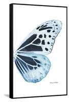 Miss Butterfly Melaneus - X-Ray Right White Edition-Philippe Hugonnard-Framed Stretched Canvas