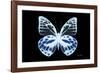 Miss Butterfly Prioneris - X-Ray Black Edition-Philippe Hugonnard-Framed Photographic Print