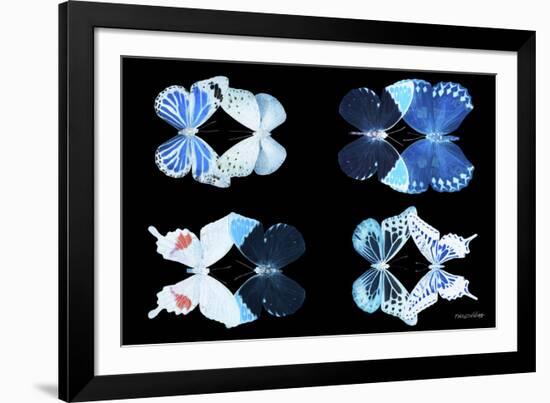 Miss Butterfly X-Ray Duo Black III-Philippe Hugonnard-Framed Photographic Print