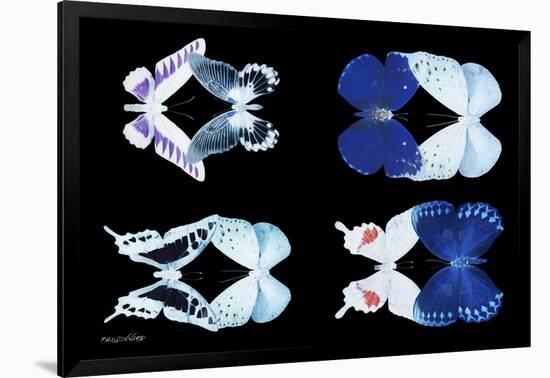 Miss Butterfly X-Ray Duo Black-Philippe Hugonnard-Framed Photographic Print