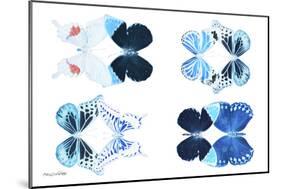 Miss Butterfly X-Ray Duo White II-Philippe Hugonnard-Mounted Photographic Print