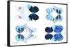 Miss Butterfly X-Ray Duo White II-Philippe Hugonnard-Framed Stretched Canvas