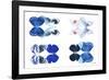 Miss Butterfly X-Ray Duo White III-Philippe Hugonnard-Framed Photographic Print