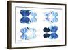 Miss Butterfly X-Ray Duo White IV-Philippe Hugonnard-Framed Photographic Print