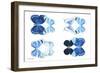 Miss Butterfly X-Ray Duo White IV-Philippe Hugonnard-Framed Photographic Print