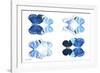 Miss Butterfly X-Ray Duo White IV-Philippe Hugonnard-Framed Photographic Print