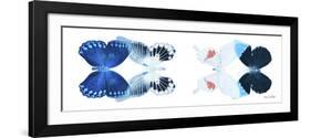 Miss Butterfly X-Ray Duo White Pano IV-Philippe Hugonnard-Framed Photographic Print