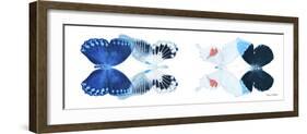 Miss Butterfly X-Ray Duo White Pano IV-Philippe Hugonnard-Framed Photographic Print