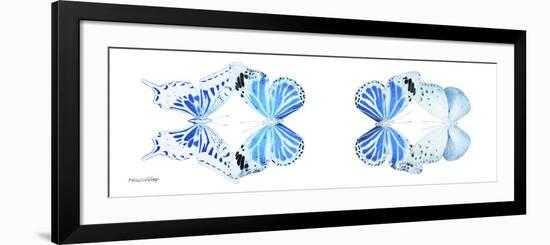 Miss Butterfly X-Ray Duo White Pano VI-Philippe Hugonnard-Framed Photographic Print