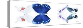 Miss Butterfly X-Ray Duo White Pano VIII-Philippe Hugonnard-Stretched Canvas